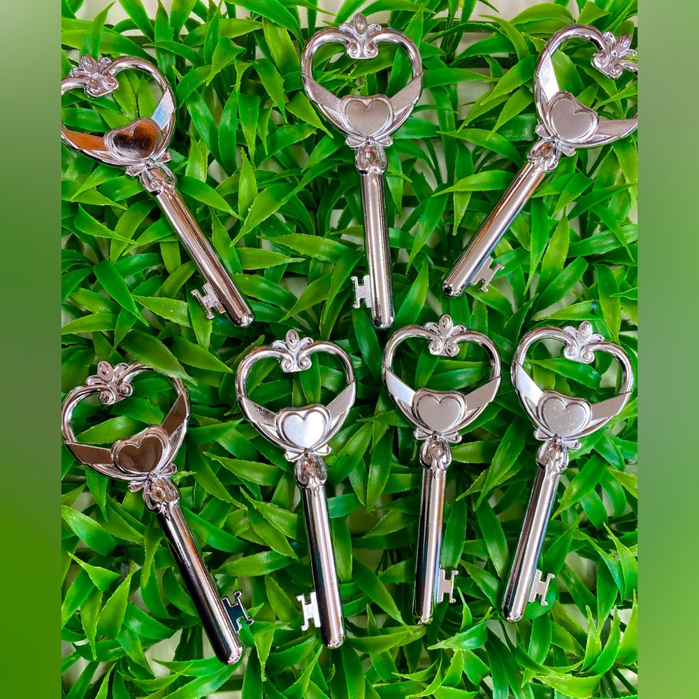 KATE ASPEN bundle Skeleton key to my heart bottle opener !
